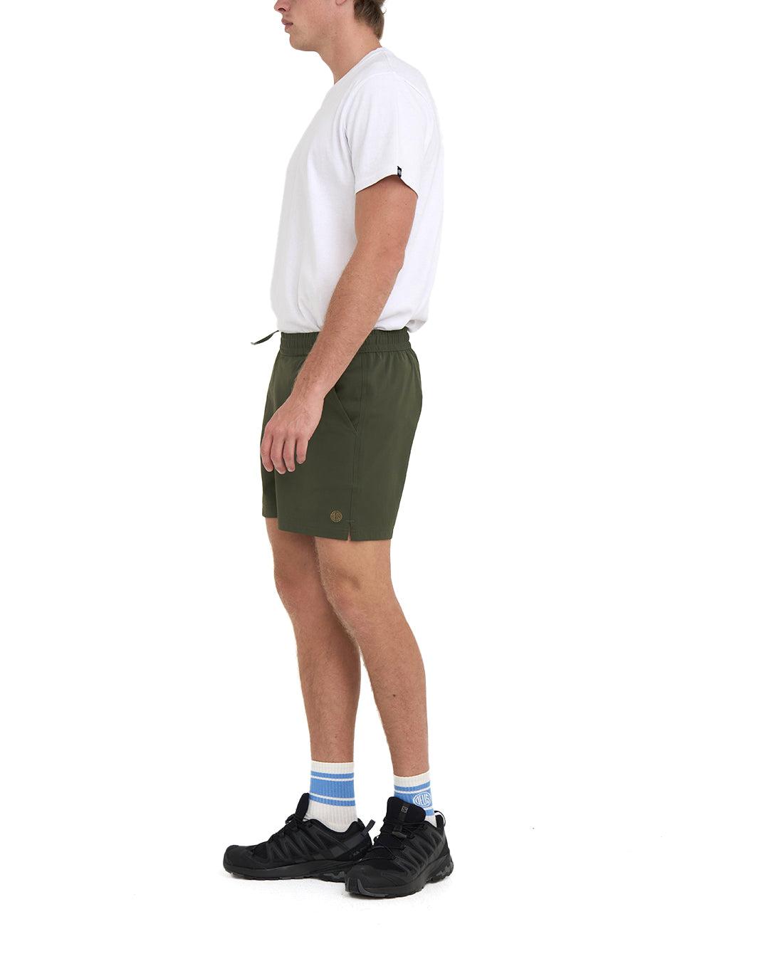 Service Cordura Swim Short - Olive Product Image