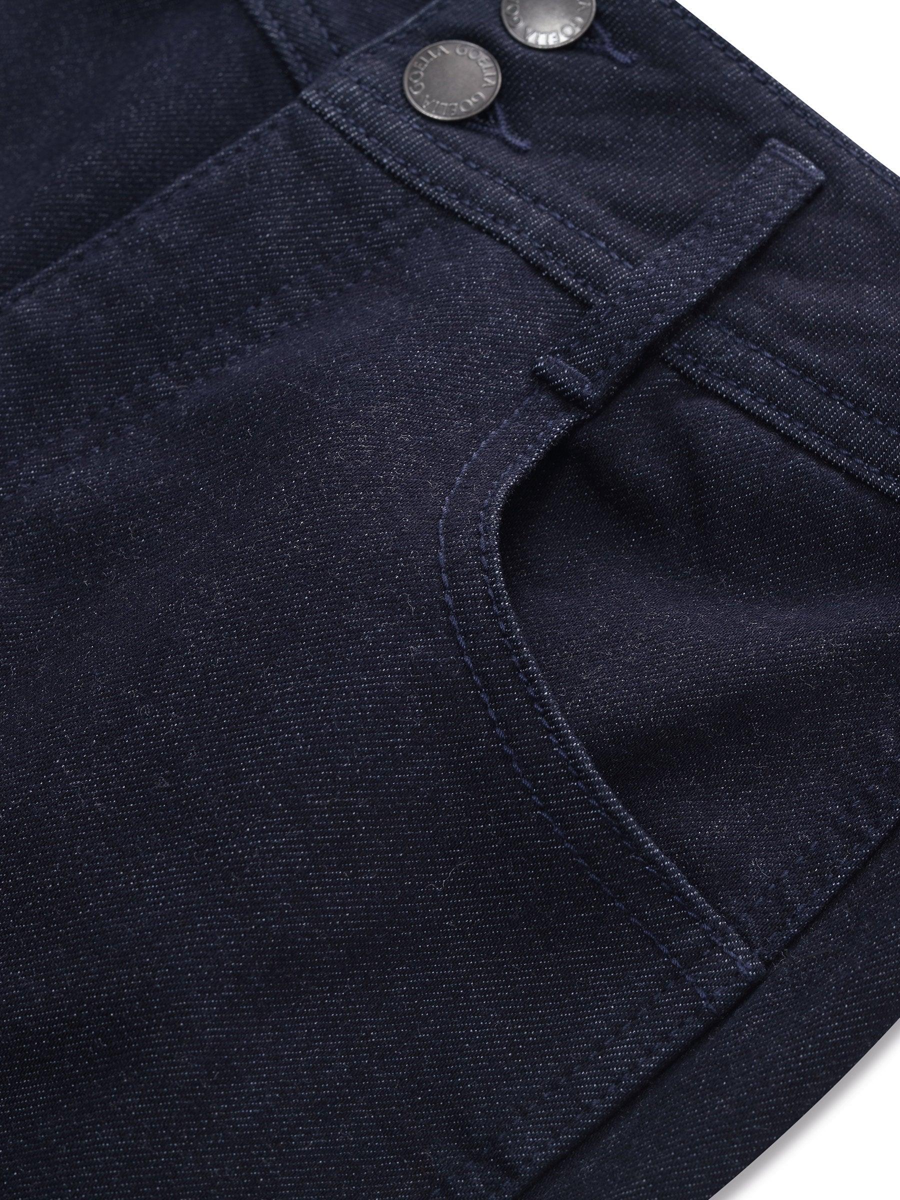 Denim Micro-Flared Women Jeans Product Image