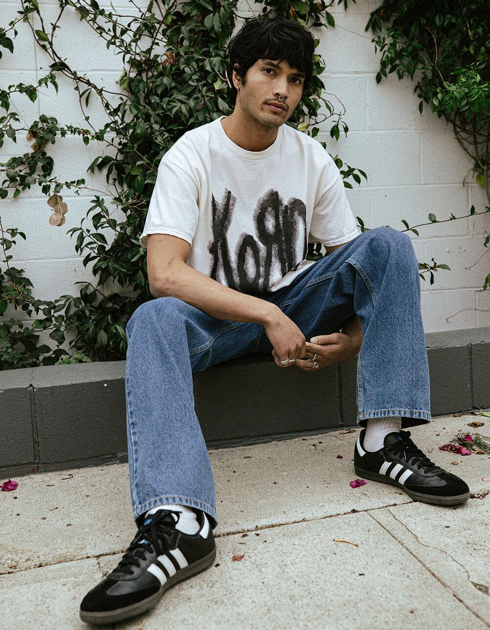 RSQ Mens Loose Fit Jeans - MEDIUM STONE Product Image