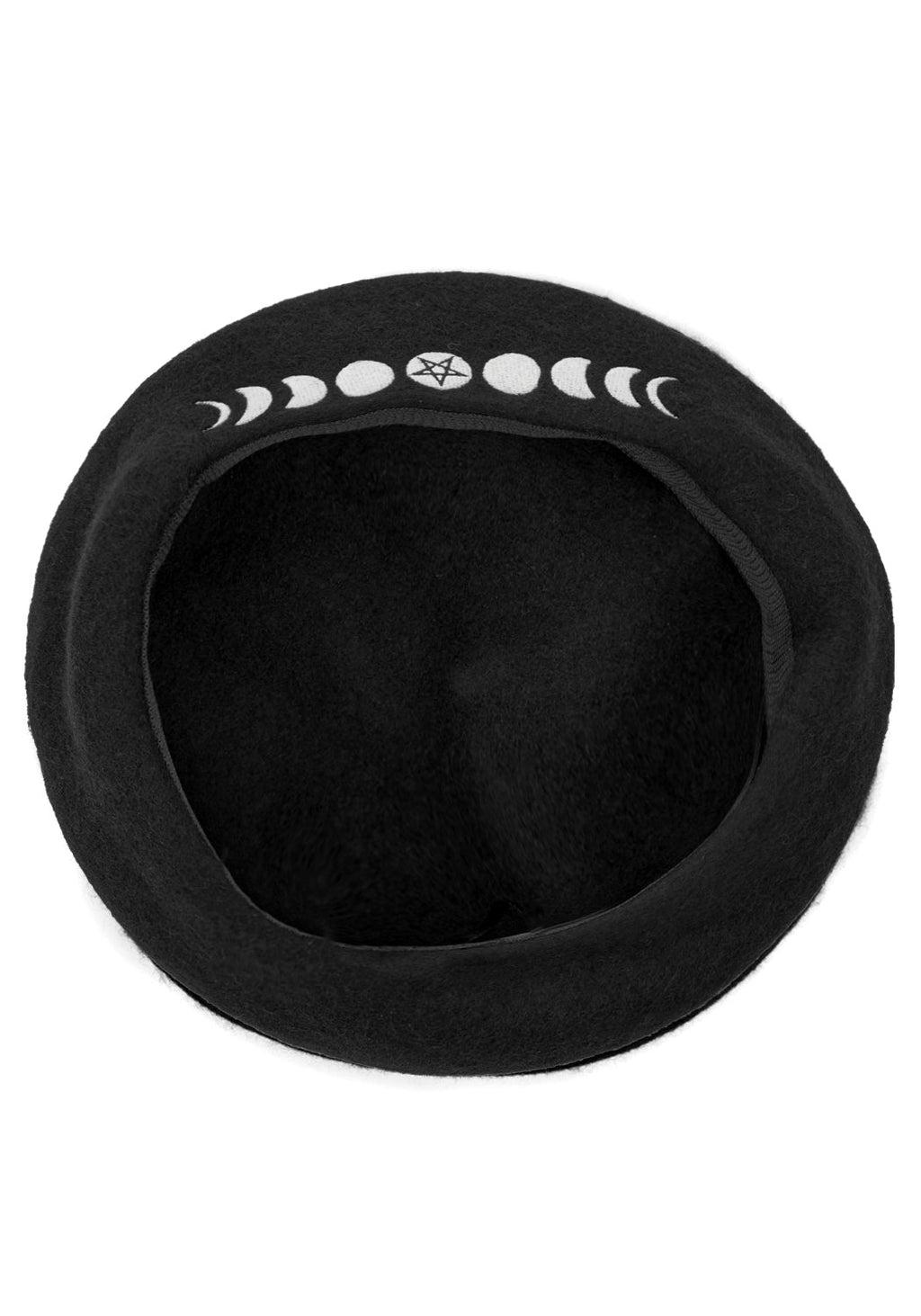 Lunar Embroidered Beret Product Image