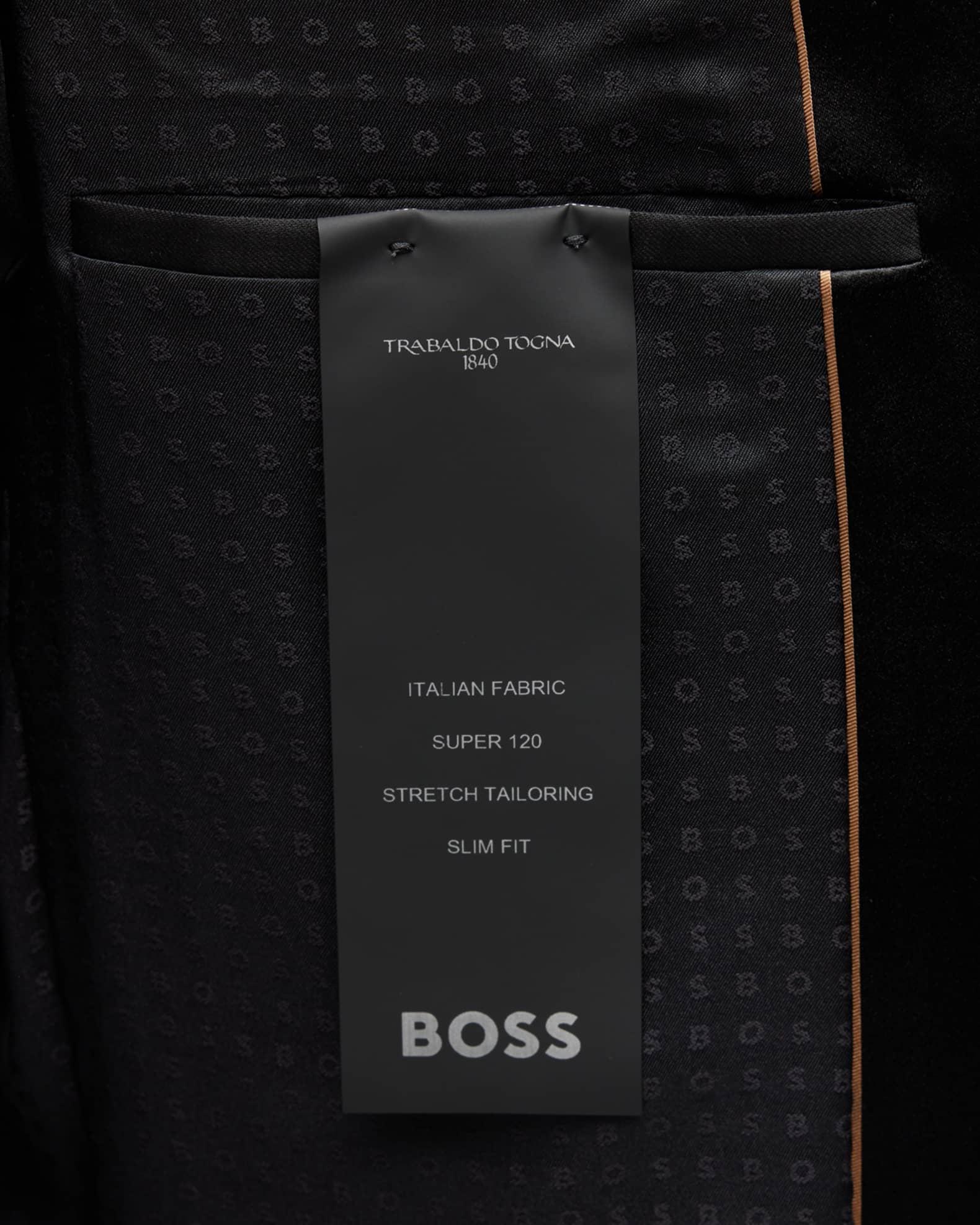 Men's Halven Gentry Satin Lapel Wool Two-Piece Tuxedo Product Image