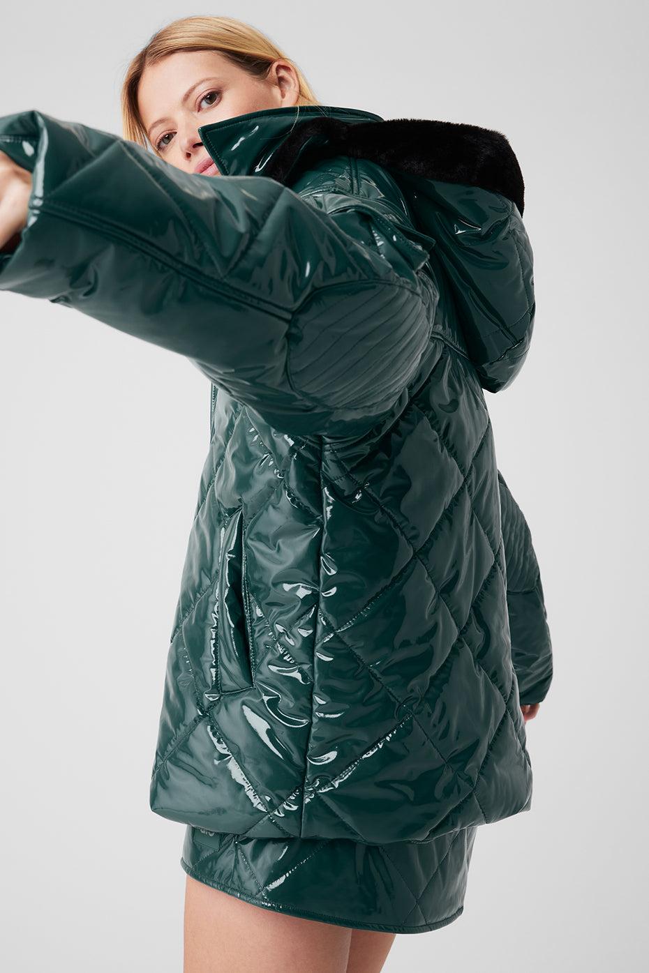 Snomoto Puffer Jacket - Midnight Green Product Image