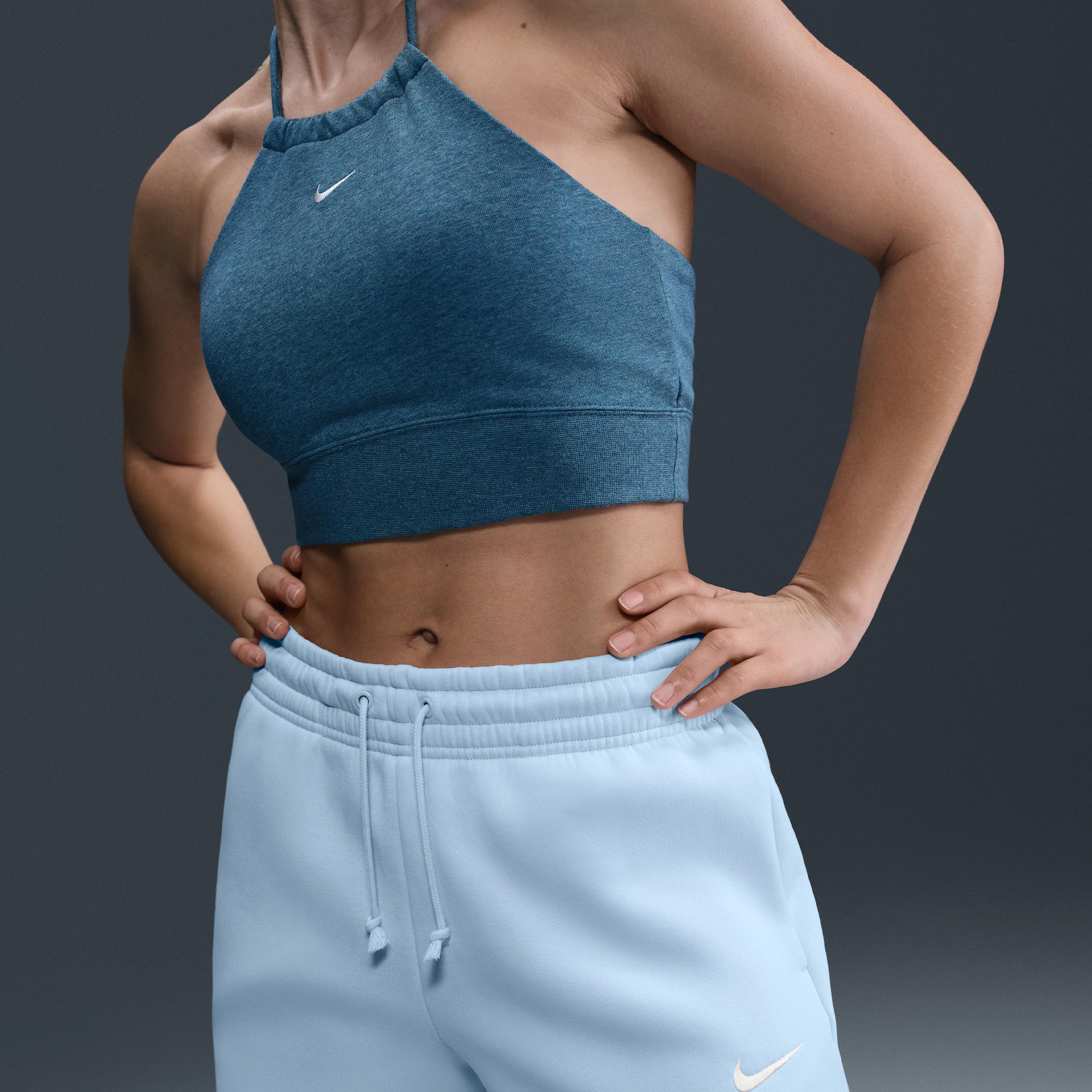 Womens Nike Sportswear Phoenix Fleece Mid-Rise 4 Shorts | IH2108-423 Product Image