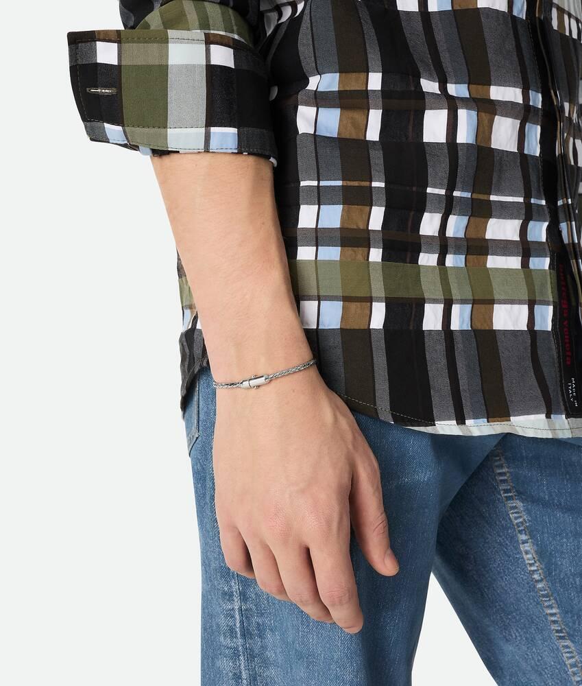 Men's Intreccio Bracelet in Silver Product Image
