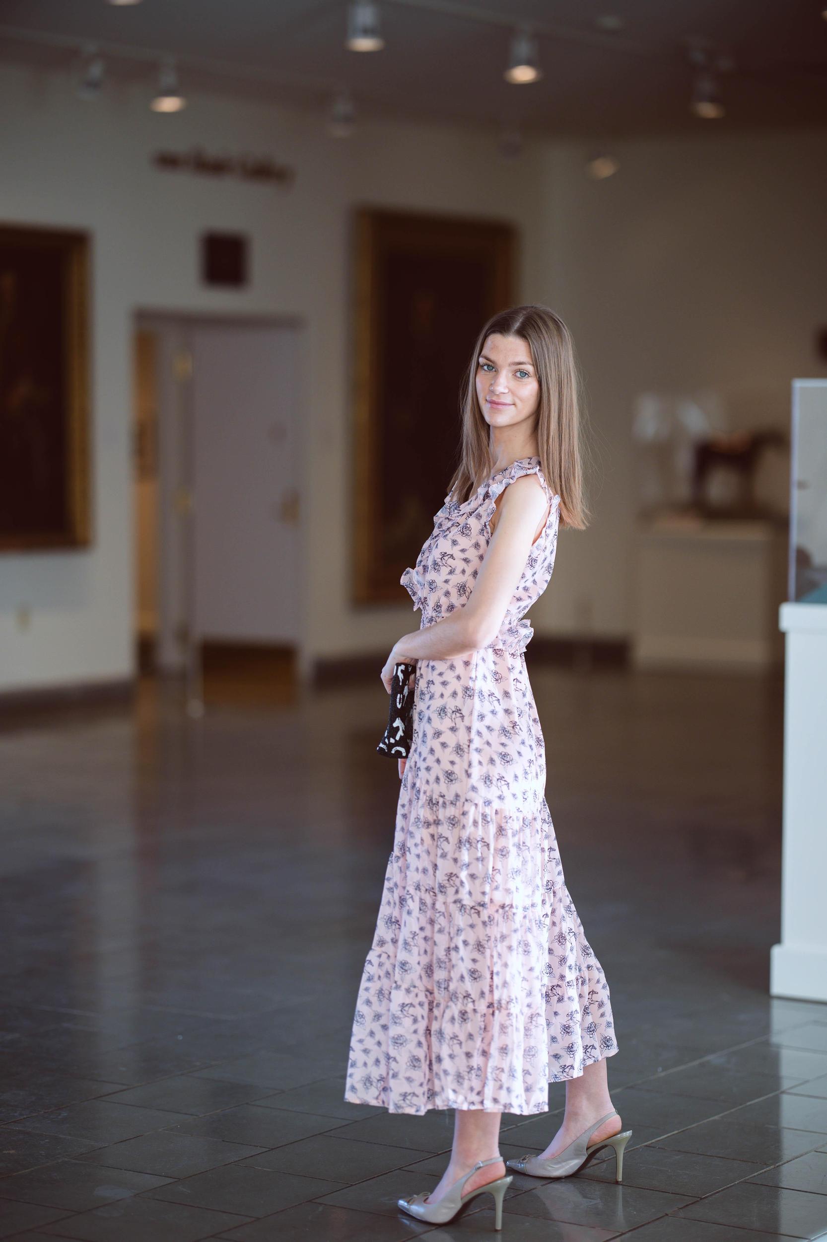 Racing & Roses Maxi Dress Product Image