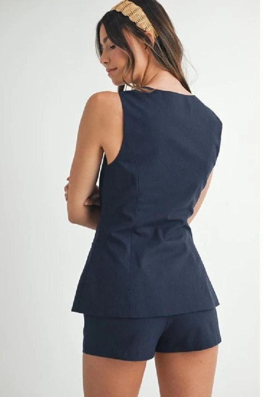 Millie Navy Blue Set Product Image
