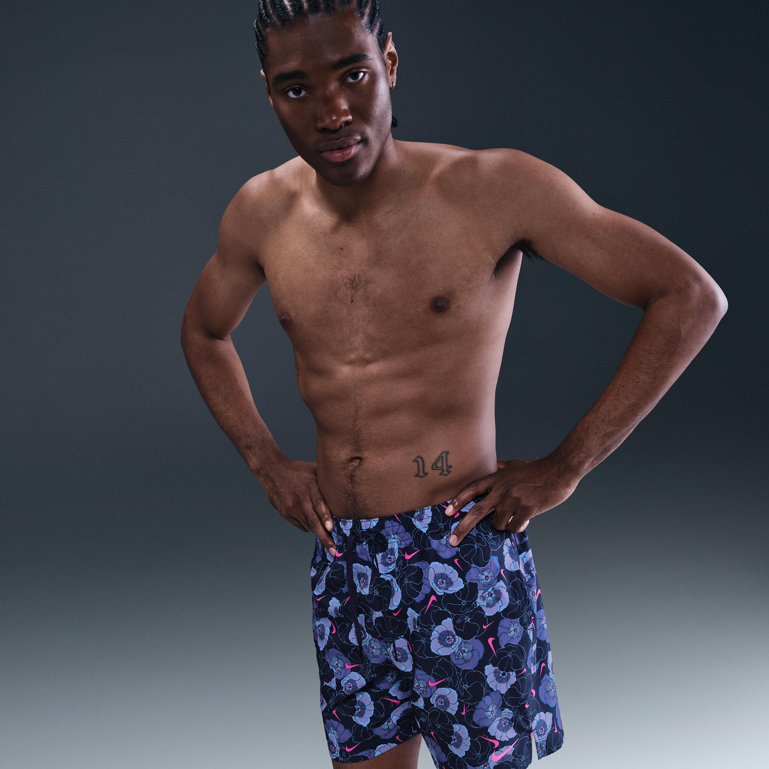 Nike Mens Swim Breaker 7 Brief-Lined Volley Short | NESSF564-440 Product Image