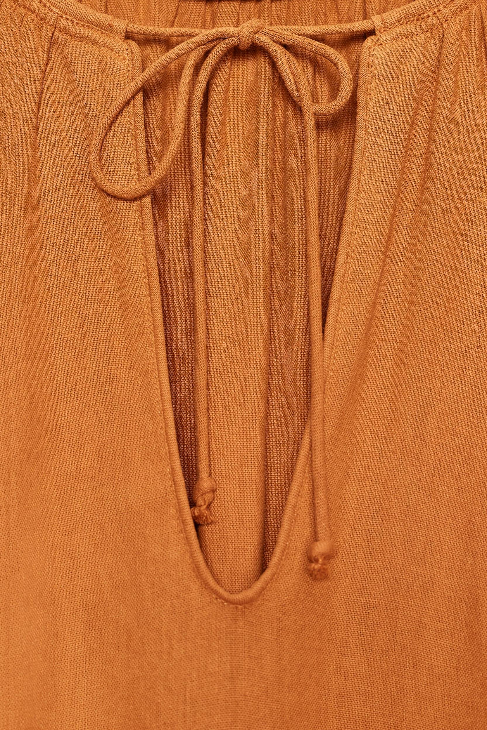 ZW COLLECTION LINEN TUNIC DRESS Product Image