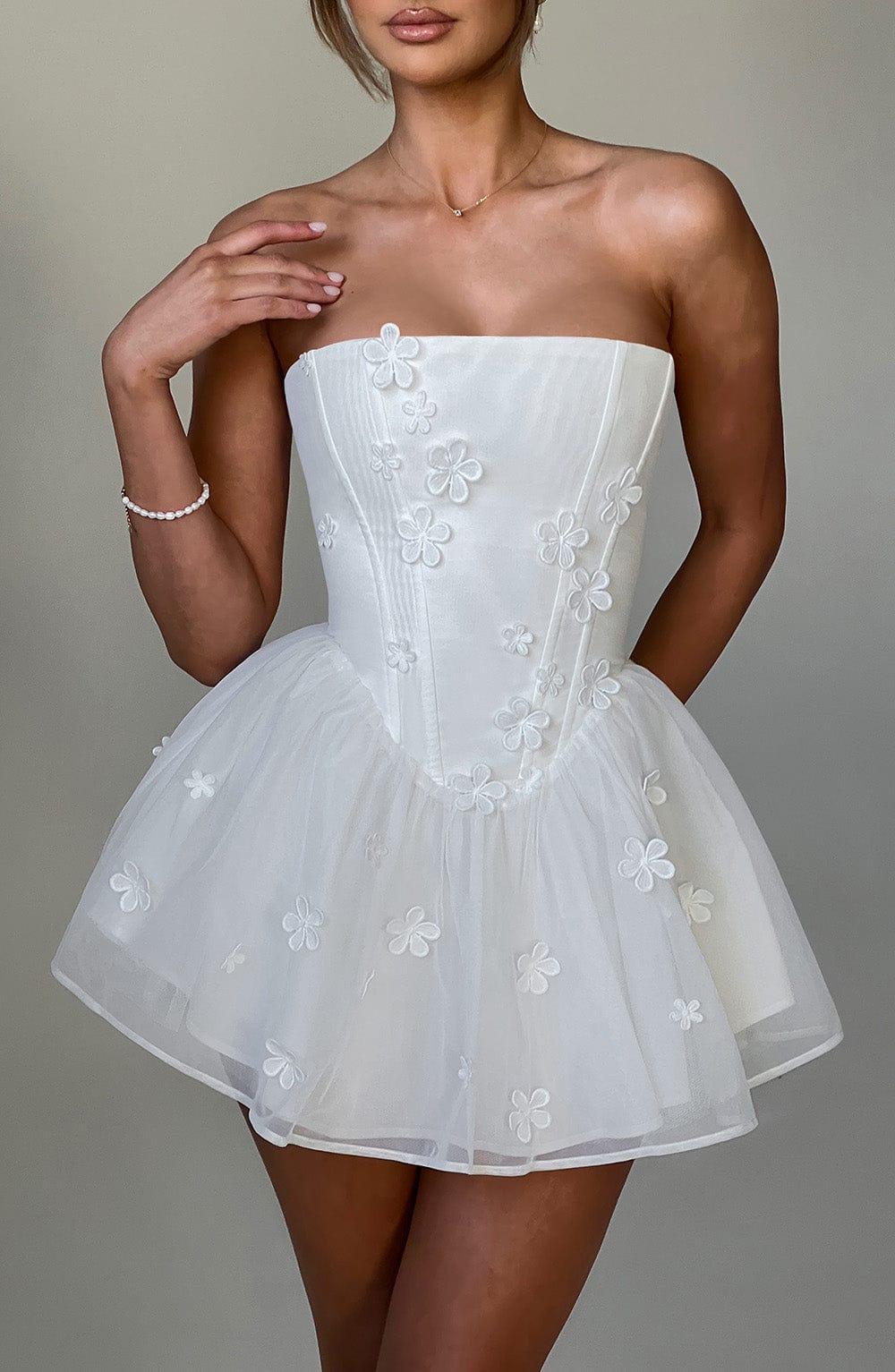 Justina Playsuit - Ivory Product Image