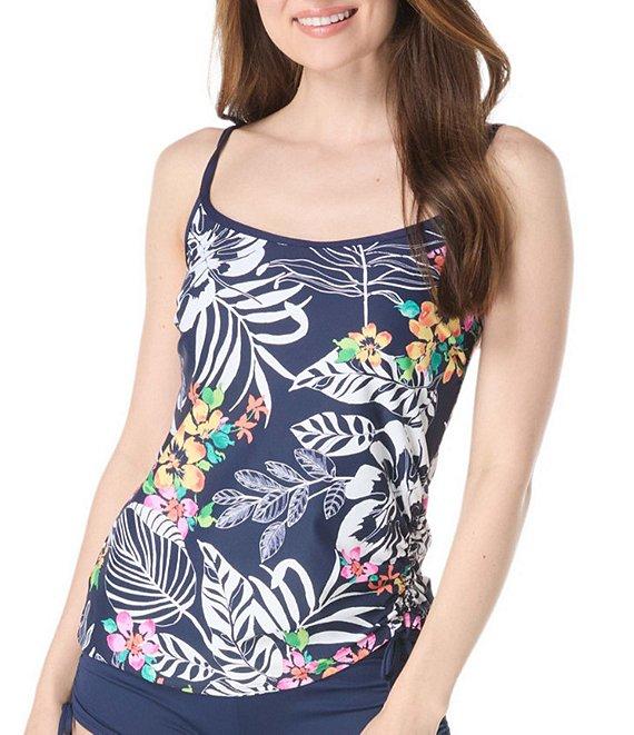 Beach House Solid Blake Adjustable Side Tie Swim Short Bottom Product Image