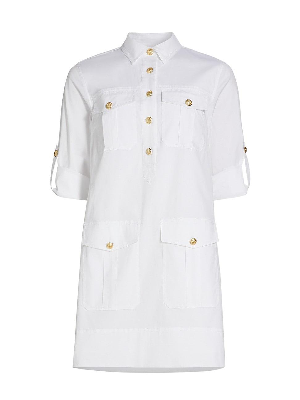 Womens Saude Cotton Utility Shirtdress Size 0 Product Image
