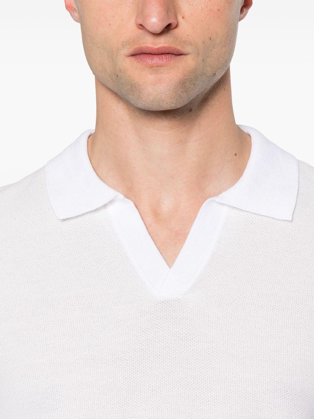 piqué-weave polo shirt Product Image