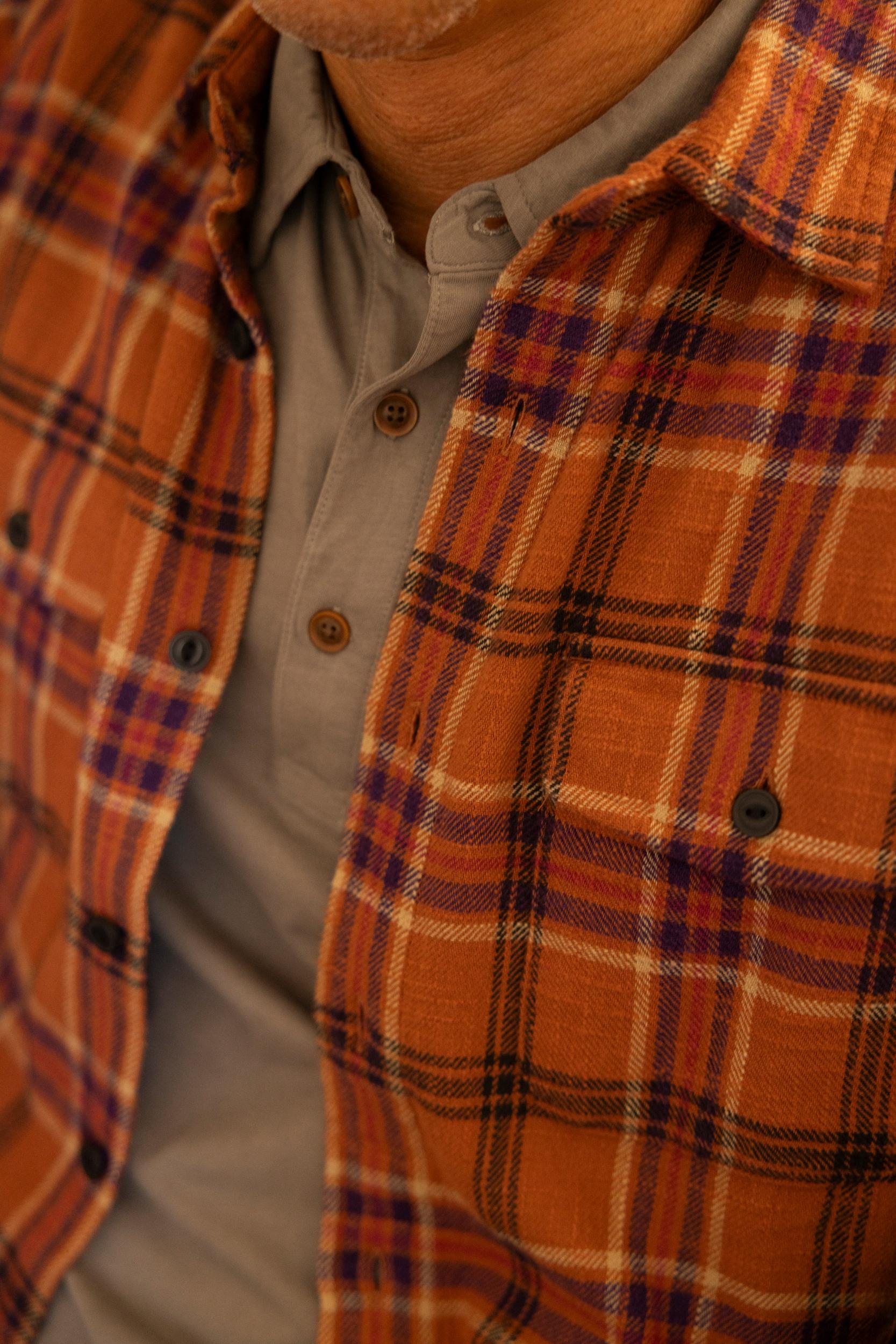 Vintage Slub Twill Shirt - Clove Navy Product Image