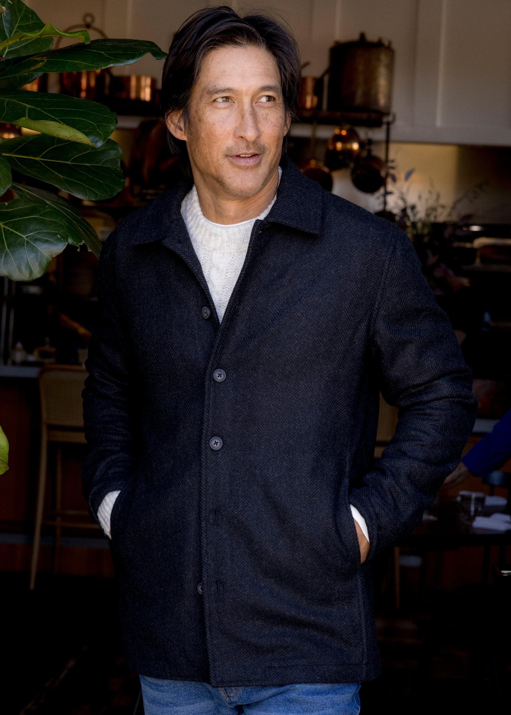 Watson Wool Car Coat - Charcoal Product Image