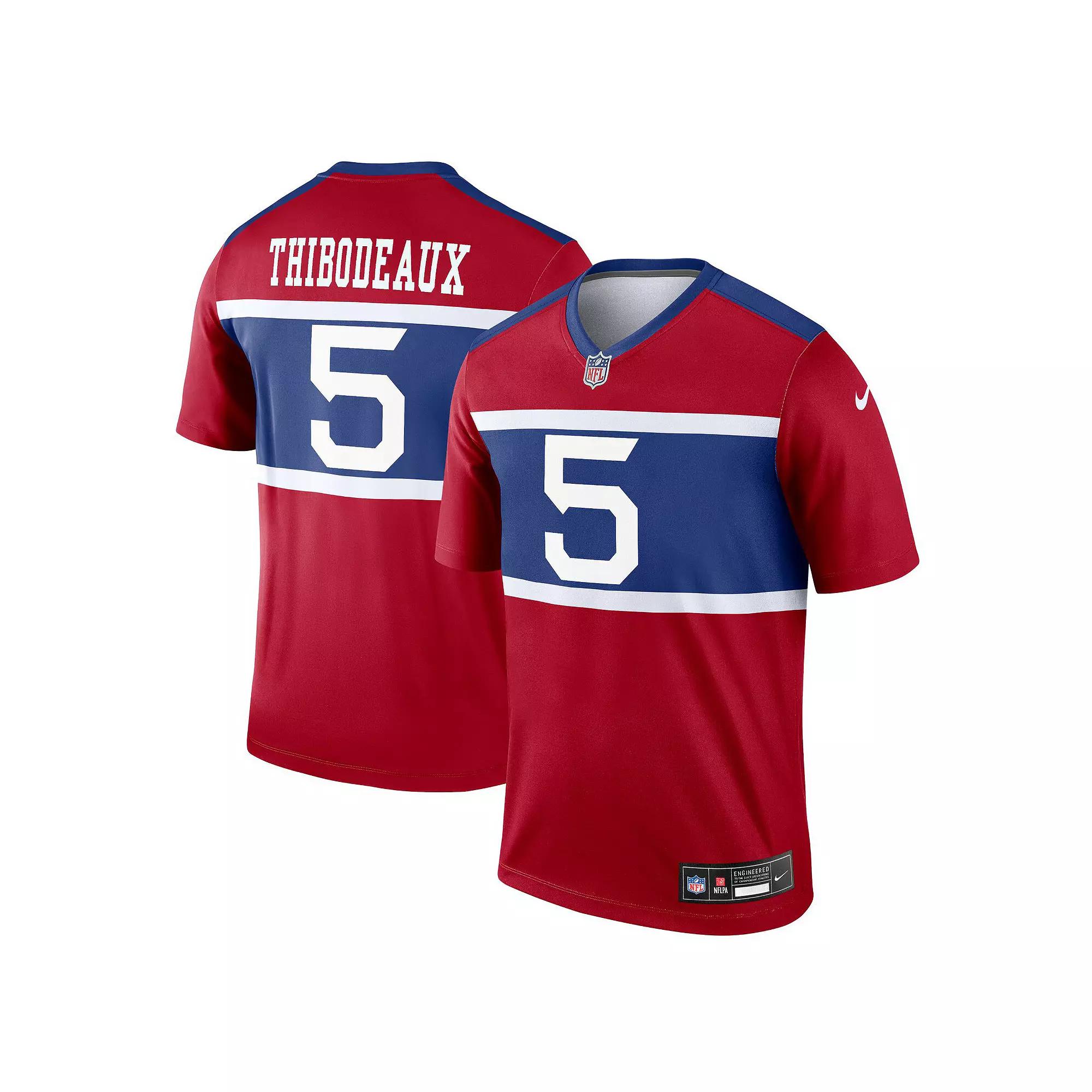 Men's Nike Kayvon Thibodeaux Century Red New York Giants Alternate Legend Player Jersey,  Product Image