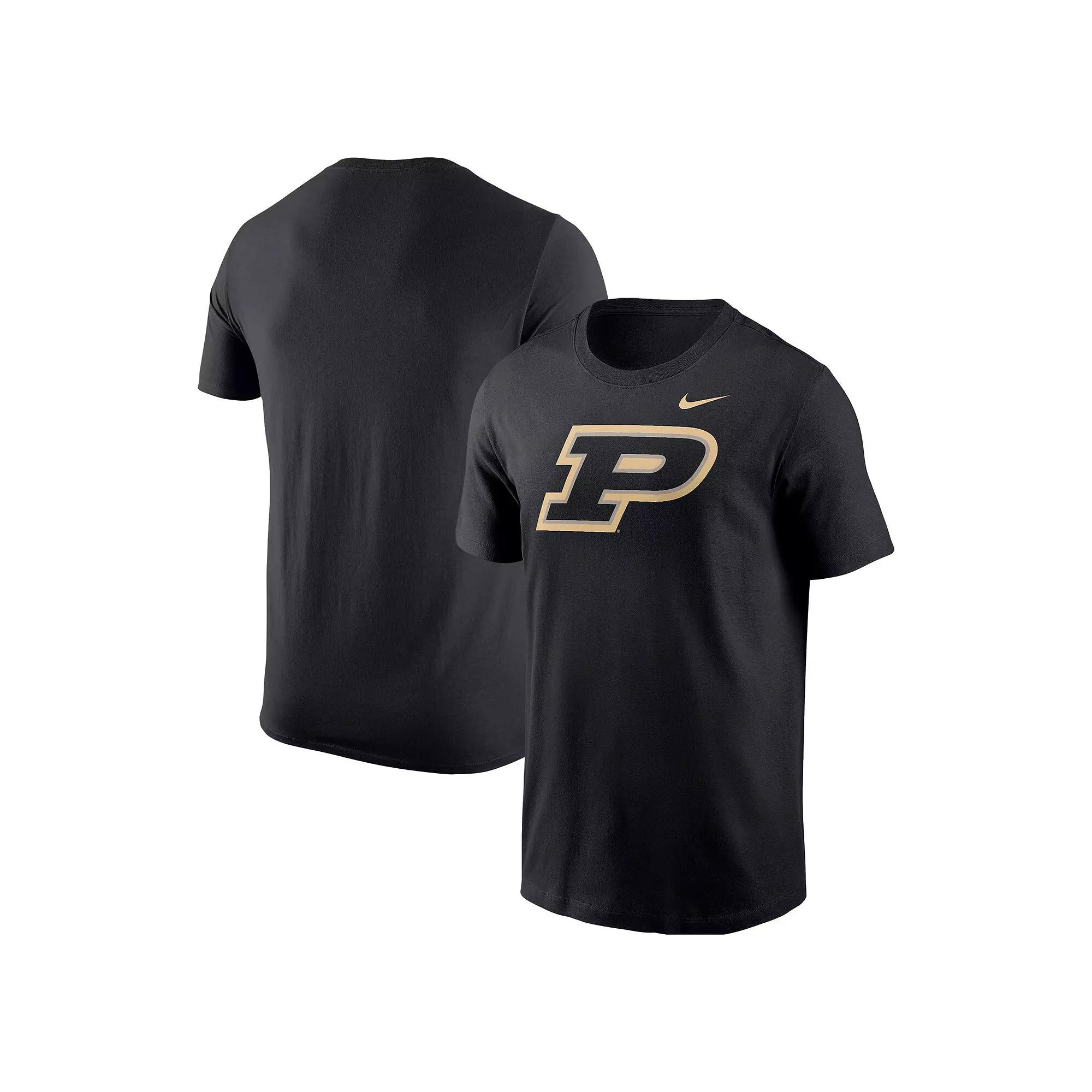 Men's Nike Black Purdue Boilermakers Logo T-Shirt, Size: XL Product Image