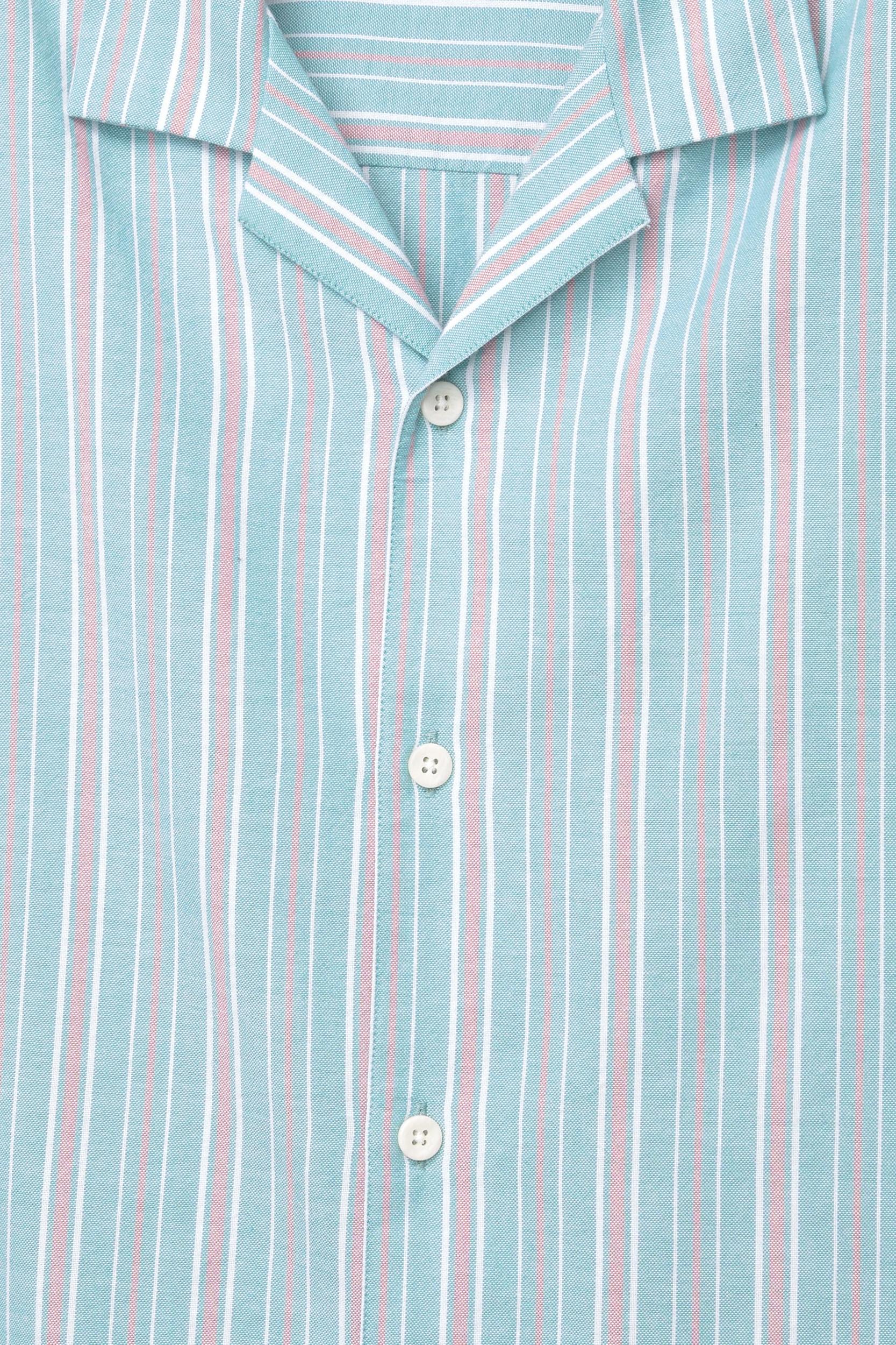 Striped short sleeve shirt Product Image