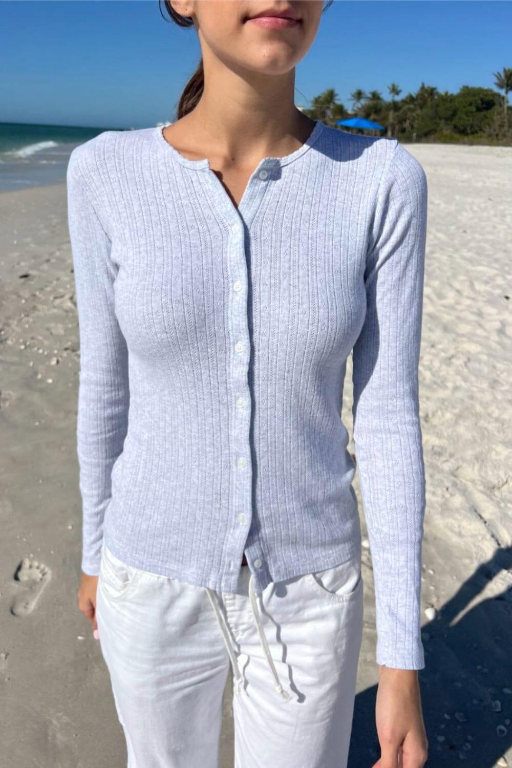 Zelly Eyelet Top Product Image