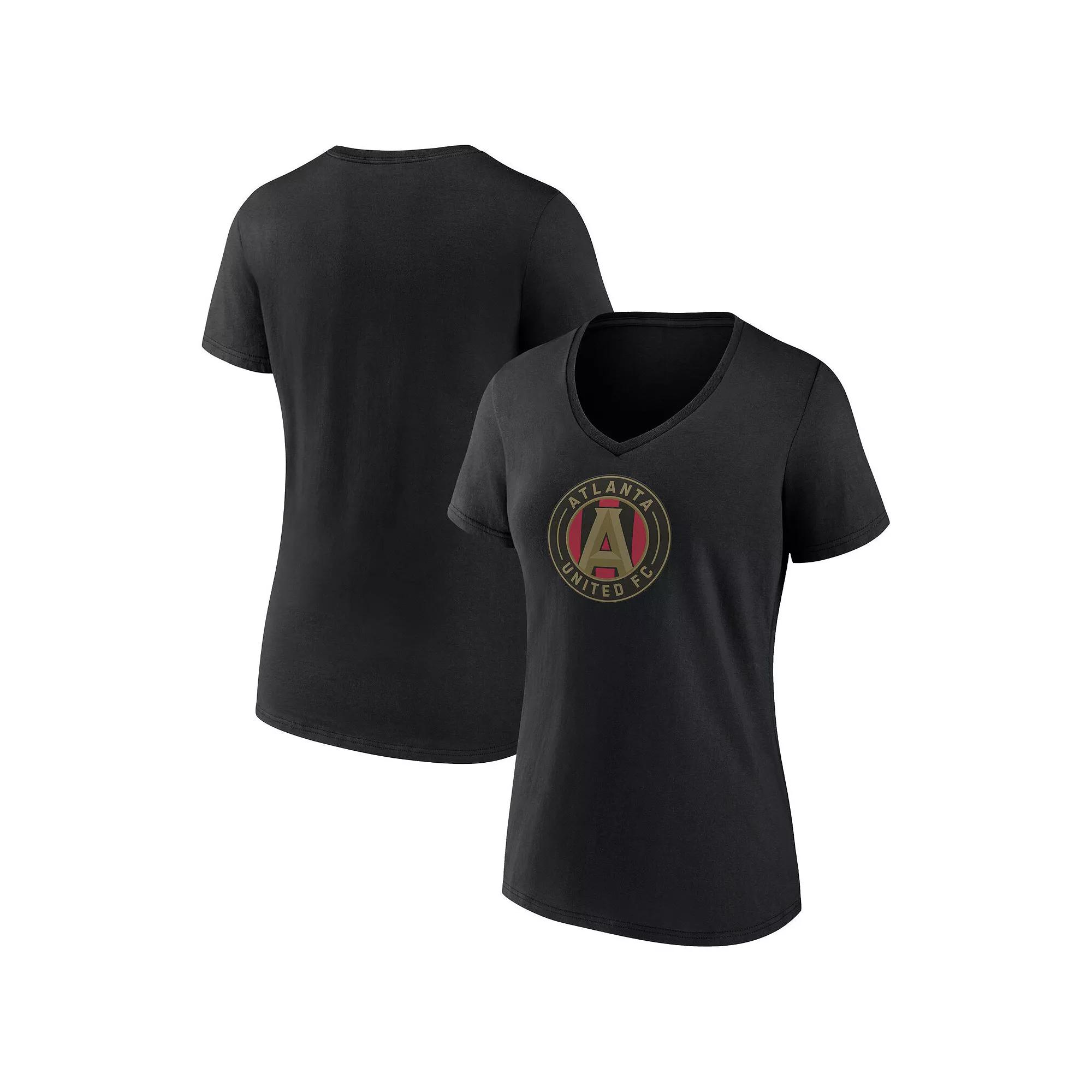 MLS Los Angeles FC Women's V Neck T-Shirt - M: Cotton, Tagless, Pullover, Short Sleeve Product Image