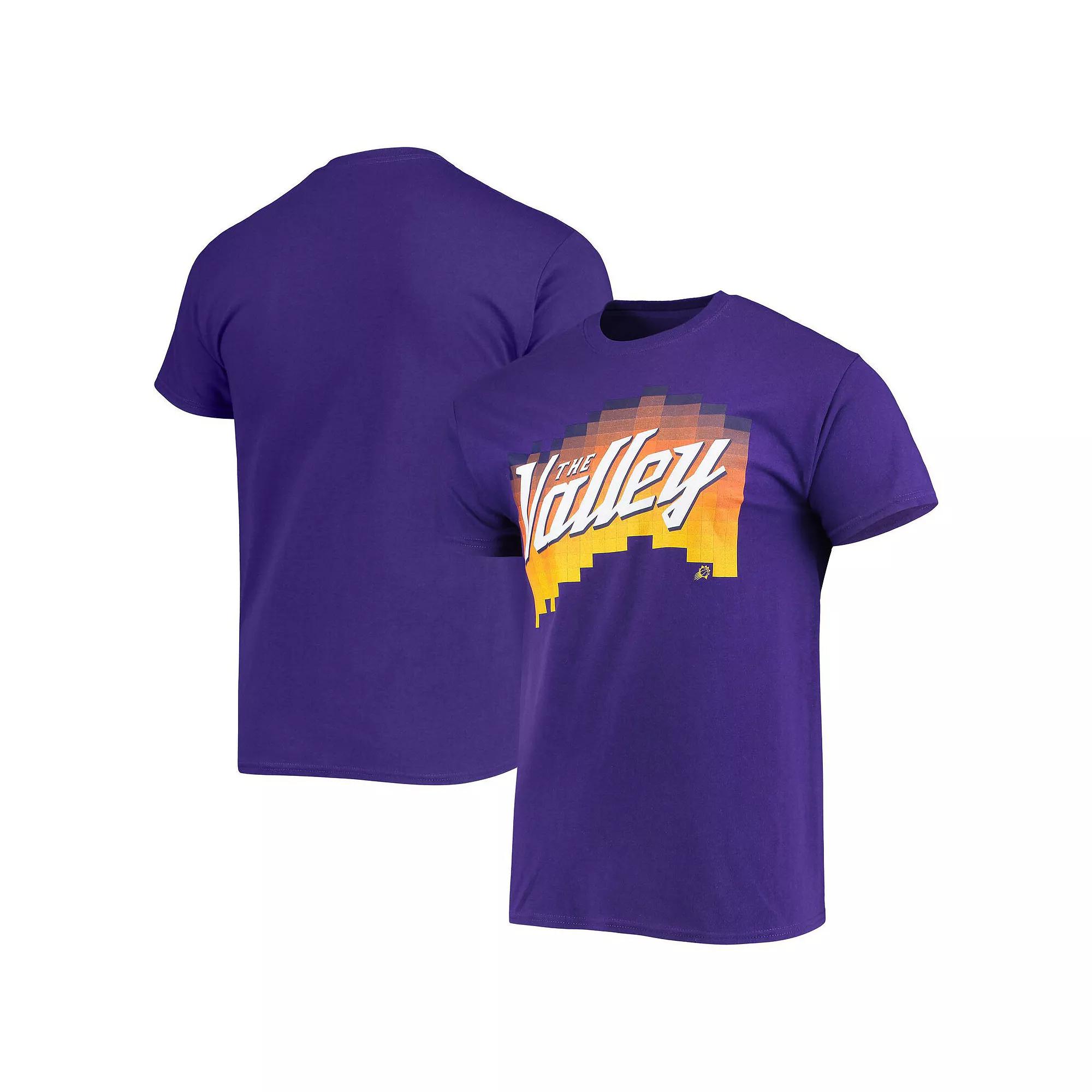 Men's Junk Food Purple Phoenix Suns The Valley Pixel T-Shirt,  Product Image
