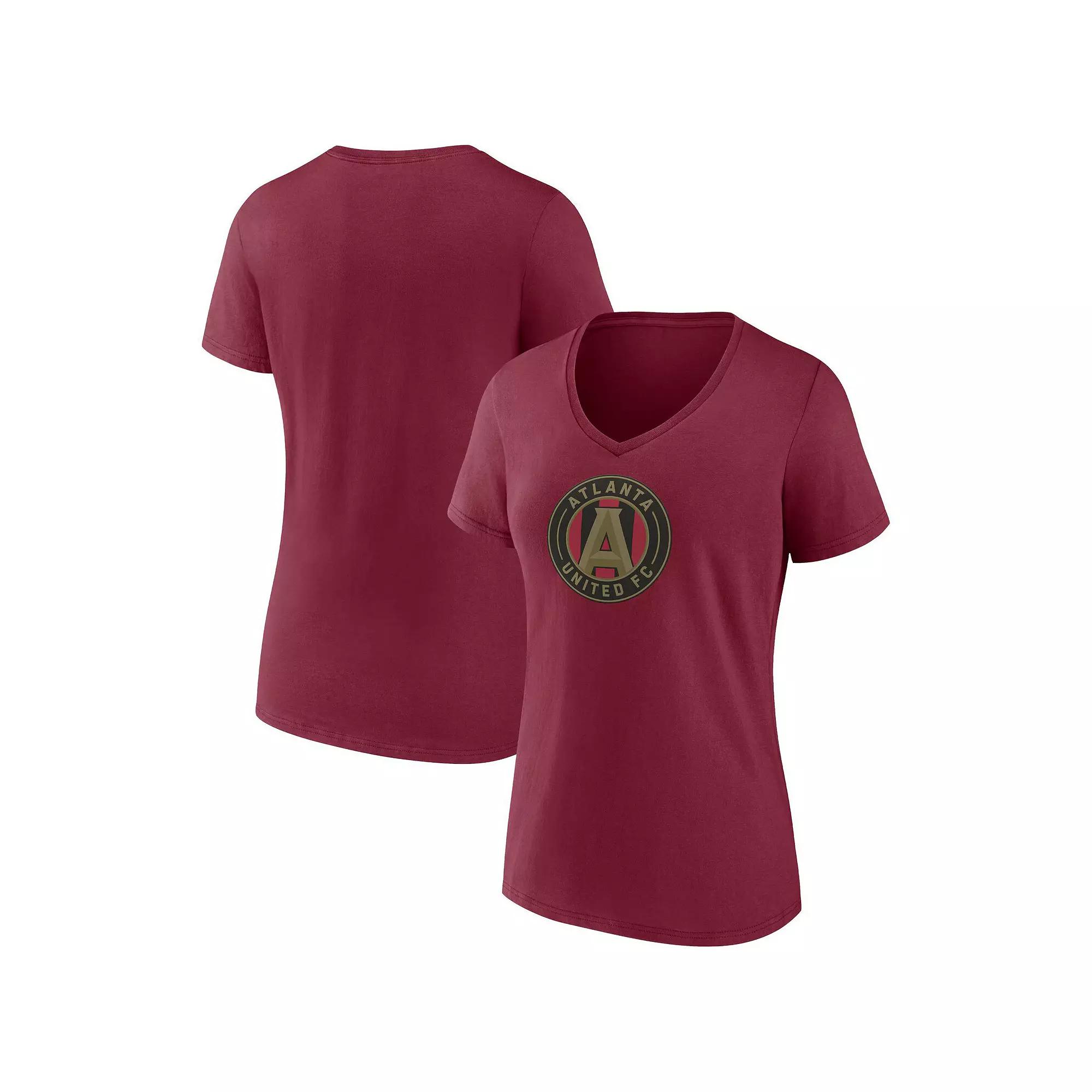 MLS Los Angeles FC Women's V Neck T-Shirt - M: Cotton, Tagless, Pullover, Short Sleeve Product Image