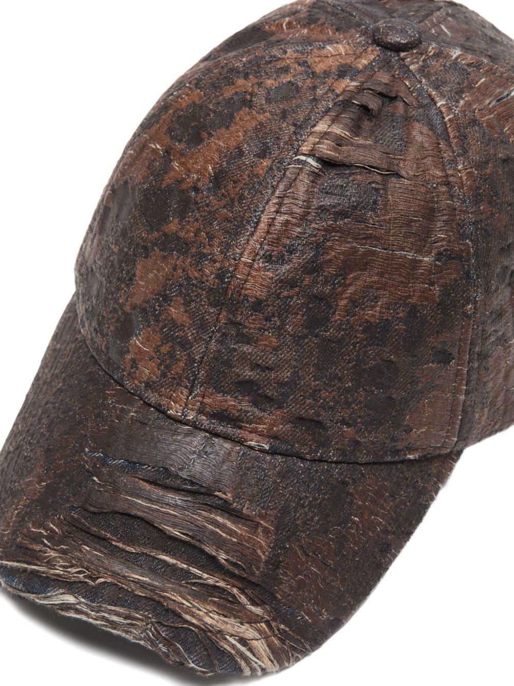 distressed monogram cap Product Image