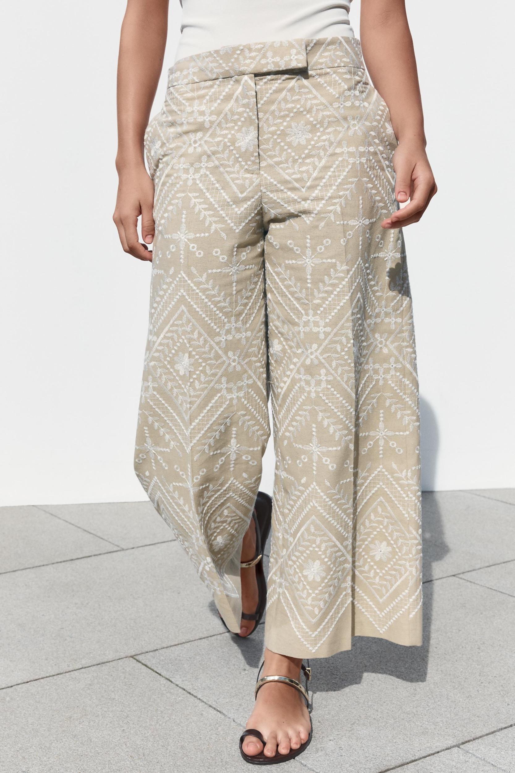 EMBROIDERED CULOTTES Product Image