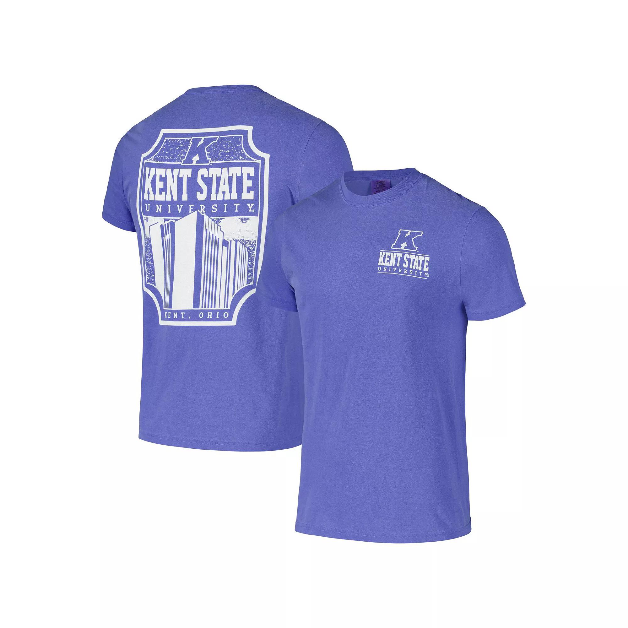 Mens Royal Kent State Golden Flashes Logo Campus Icon T-Shirt Product Image