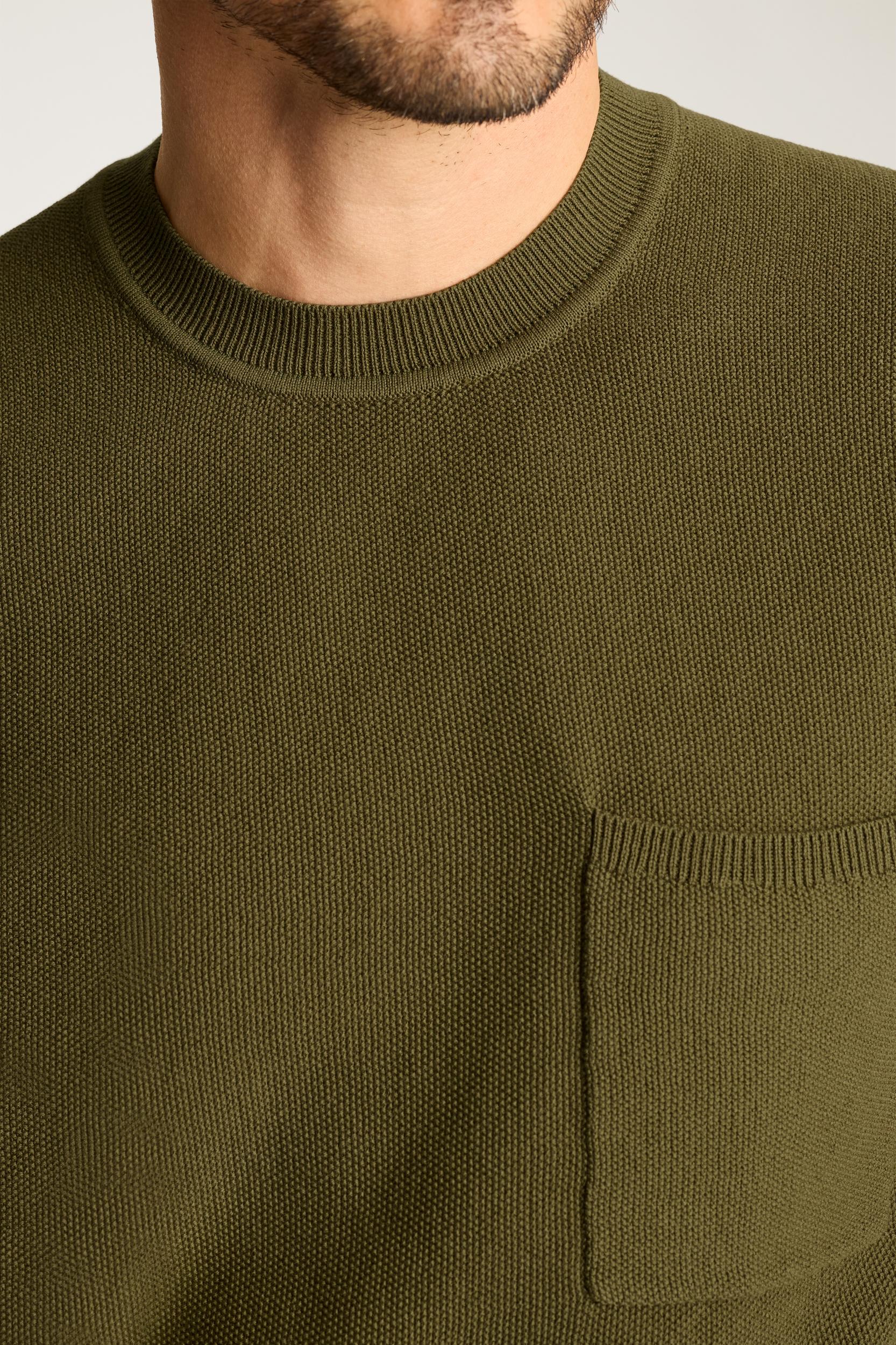 Sweater Pocket Tee Product Image