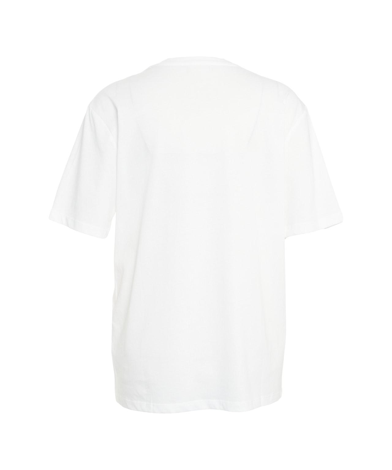 T-shirt with print and rhinestones Product Image