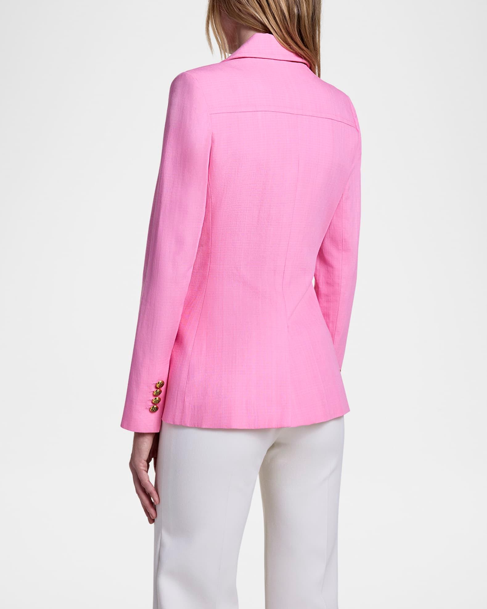 Single-Breasted Pintuck Blazer Product Image