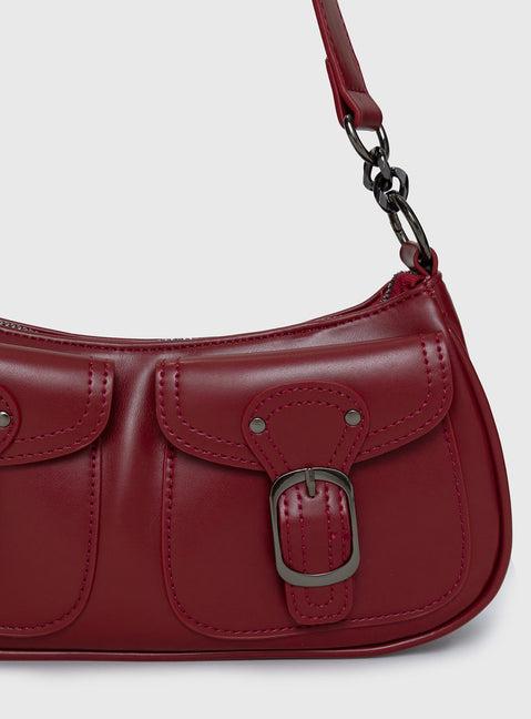 Jayalen Shoulder Bag Red Product Image