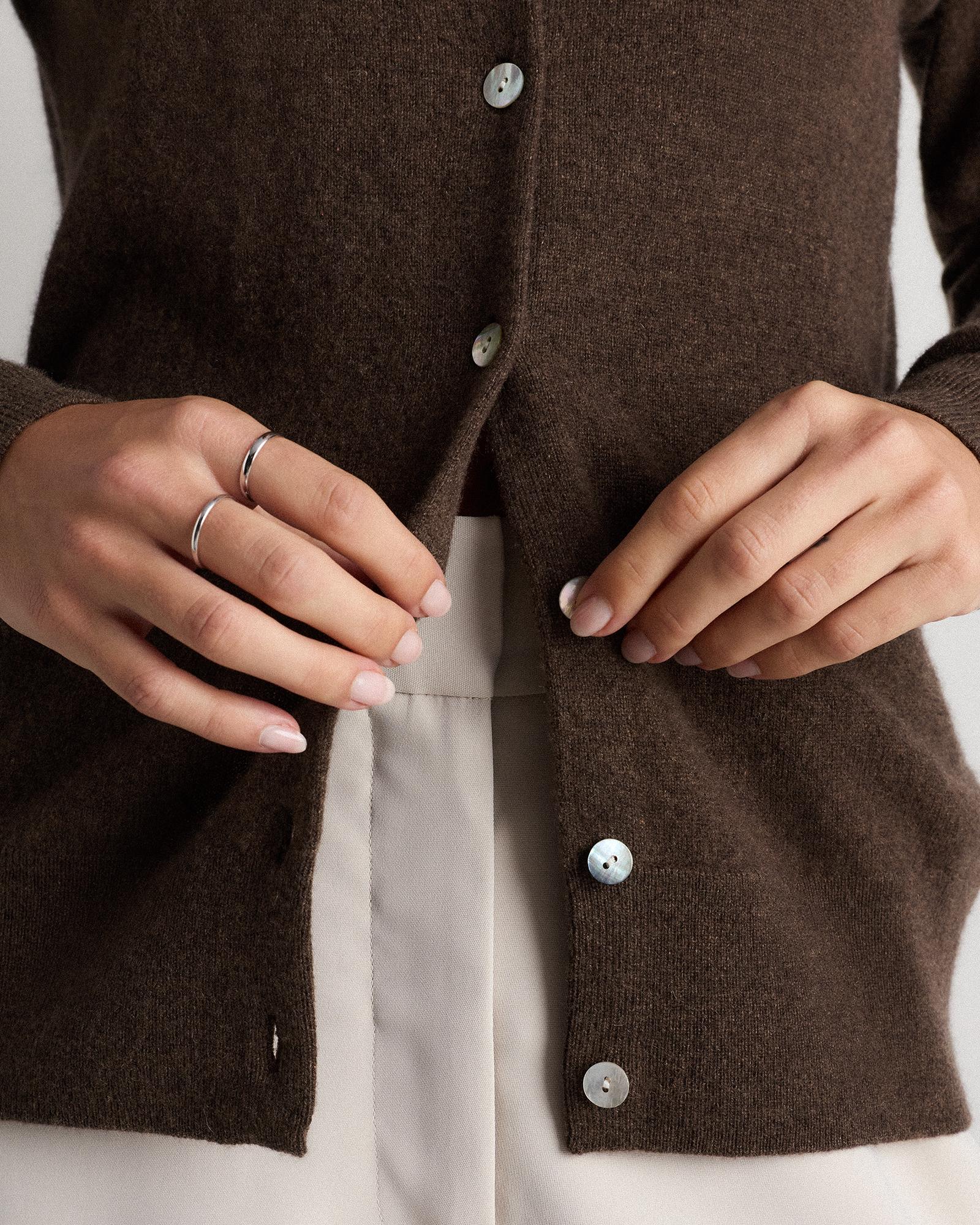 Quince | Women's Mongolian Cashmere Cardigan Sweater Size XL Product Image