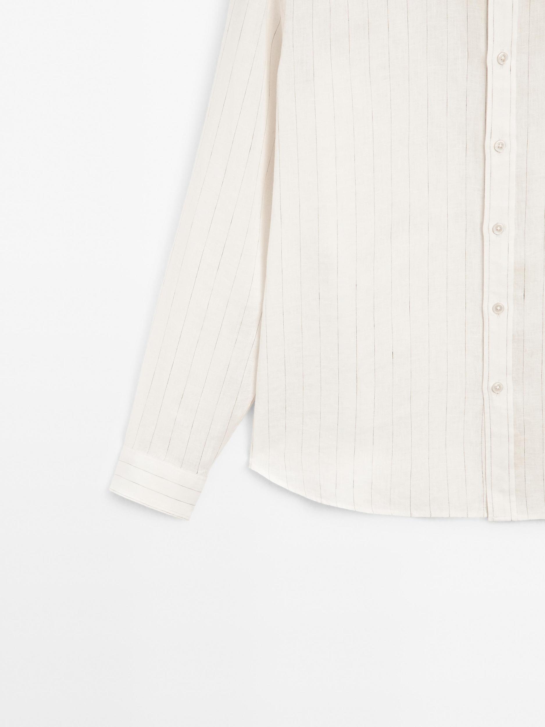 Regular fit pinstripe shirt Product Image