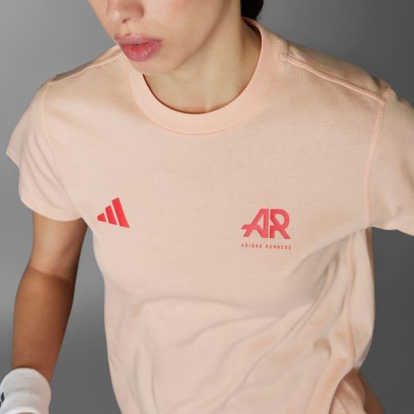 adidas Runners Tee (Gender Neutral) Black XS Unisex Product Image