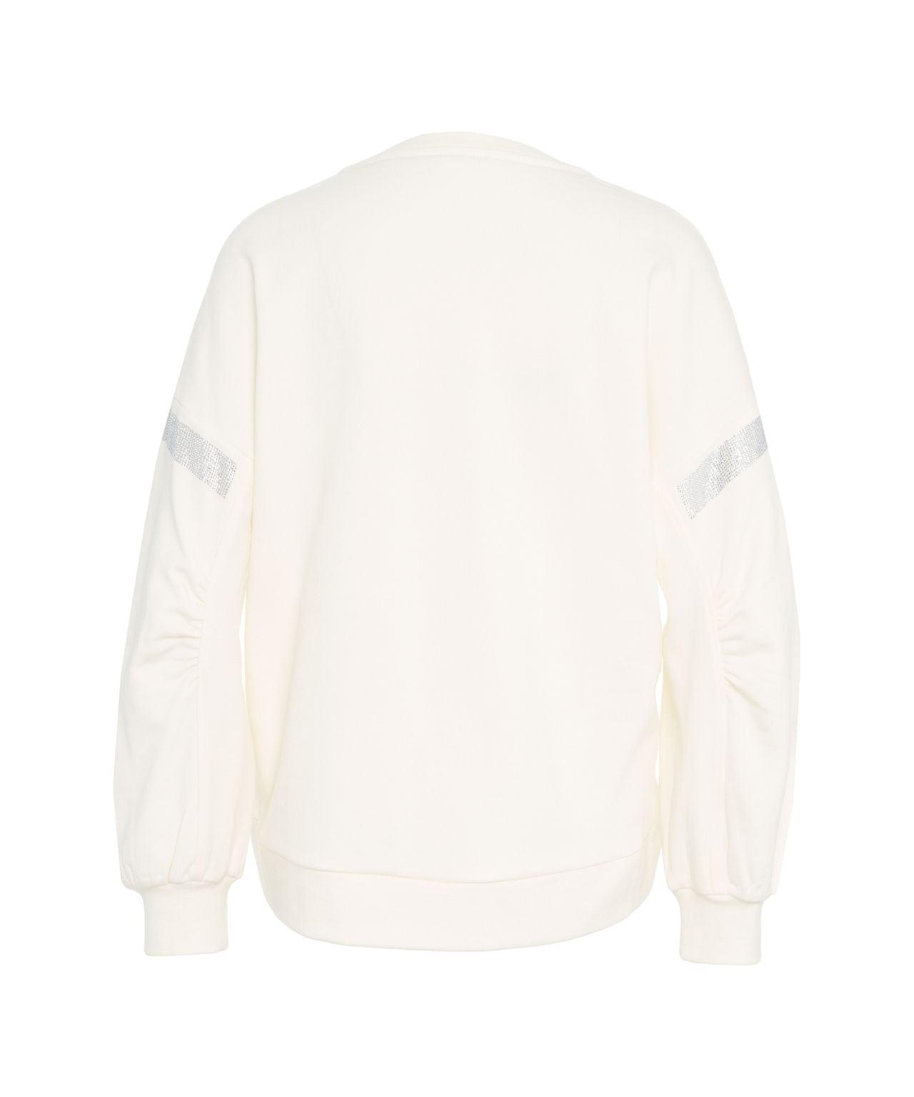 Sweatshirt with rhinestones Product Image