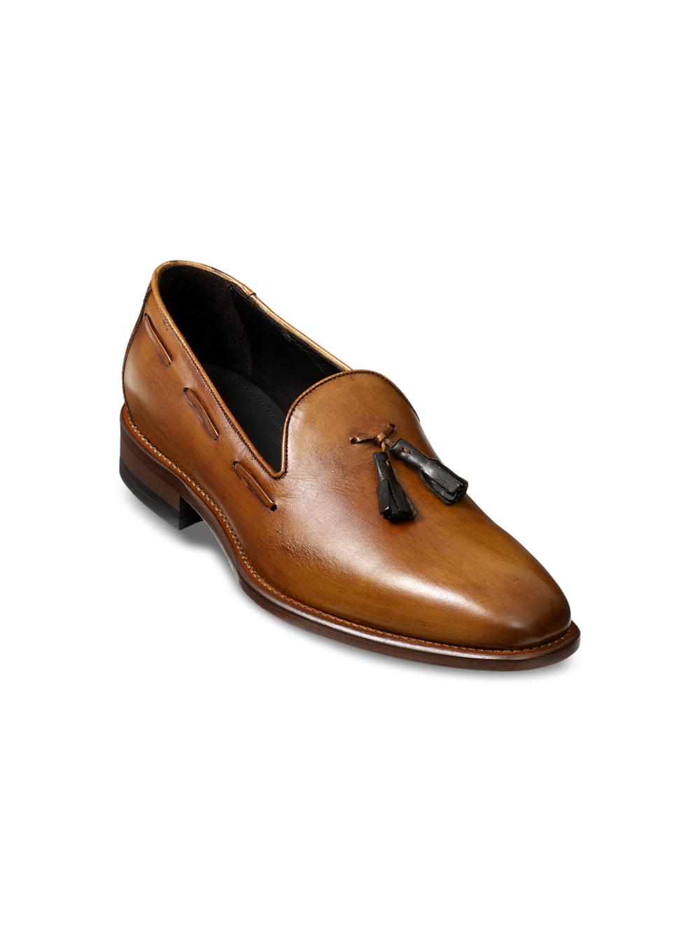 Ethan Tassel Loafer - Chestnut Product Image