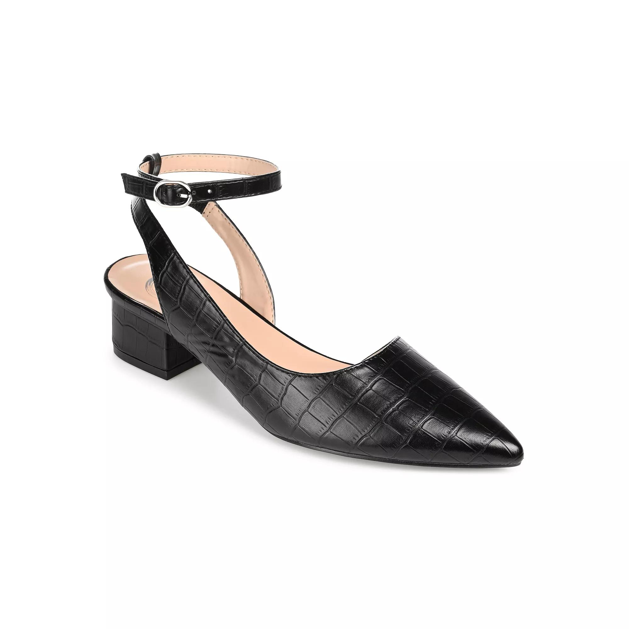 Journee Keefa Womens Heels Brown Product Image