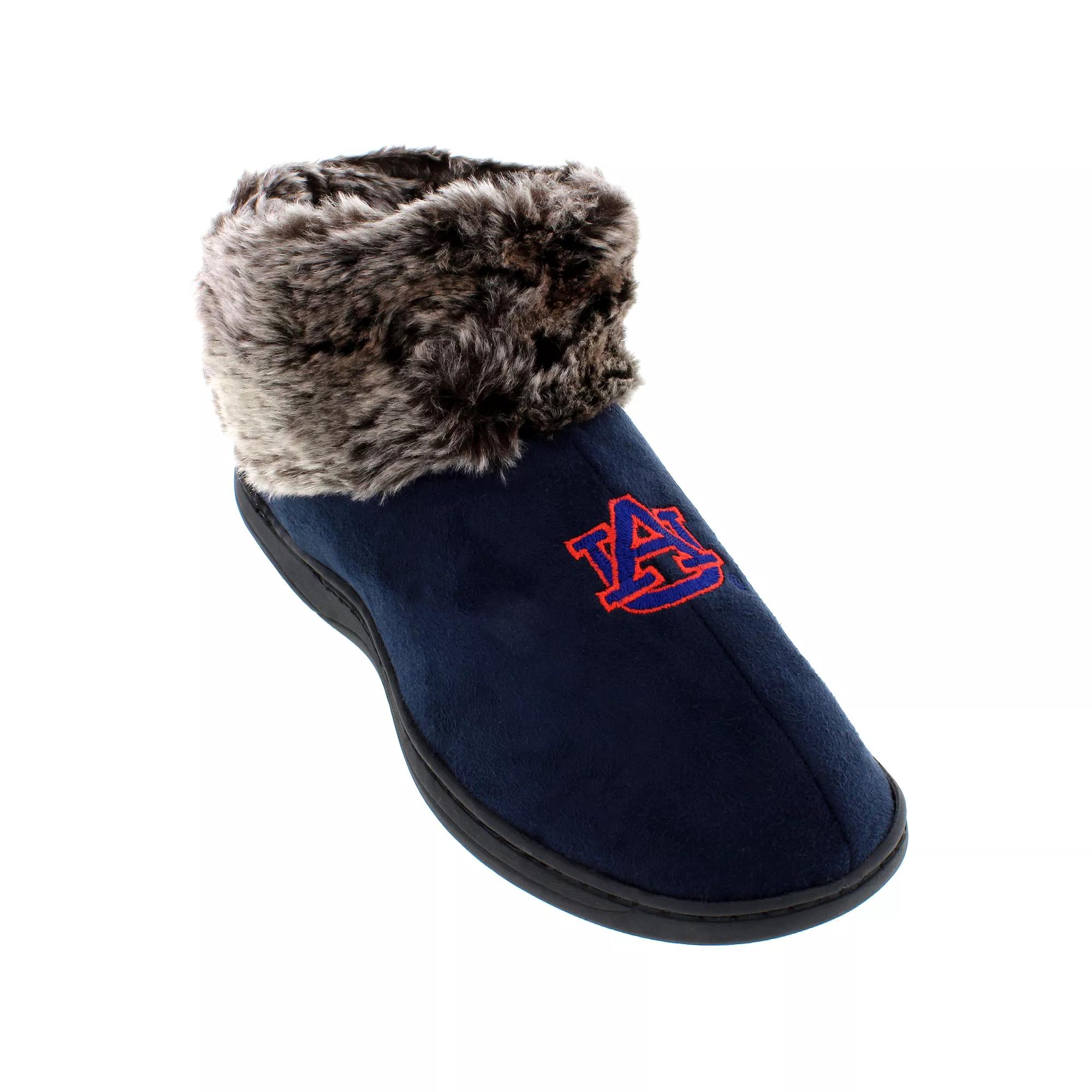 Auburn Tigers Womens Faux Fur Boot Slippers Product Image