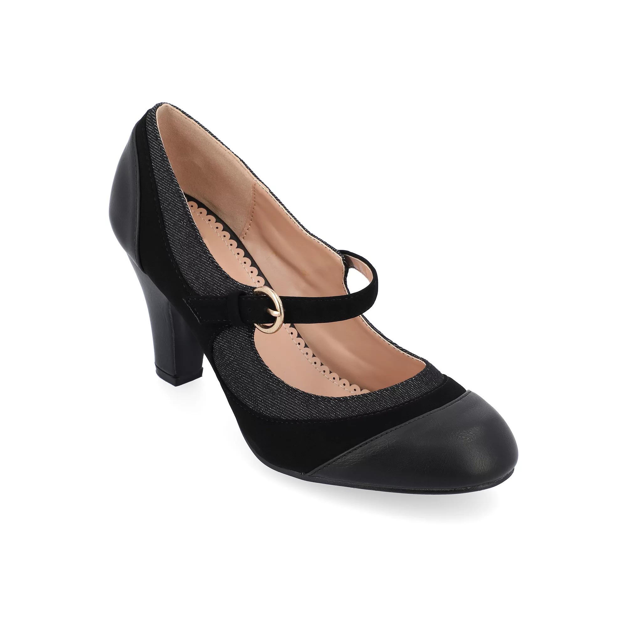Journee Siri Women's Mary Jane Heels,  Product Image