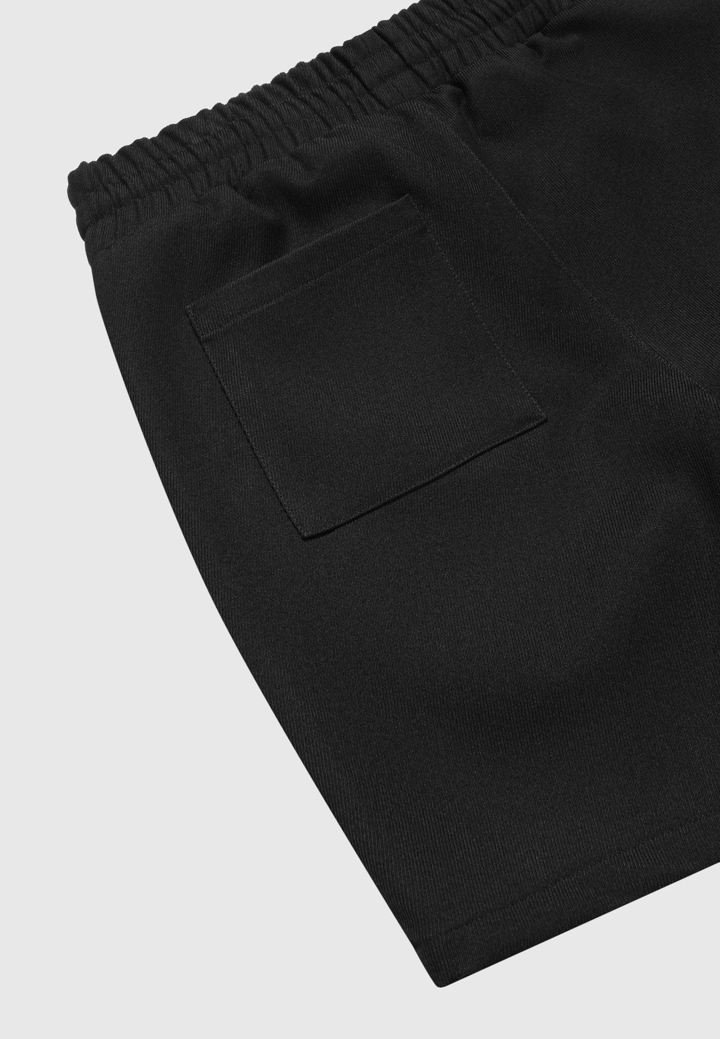 Eiffel Twill Shorts - Black Male Product Image
