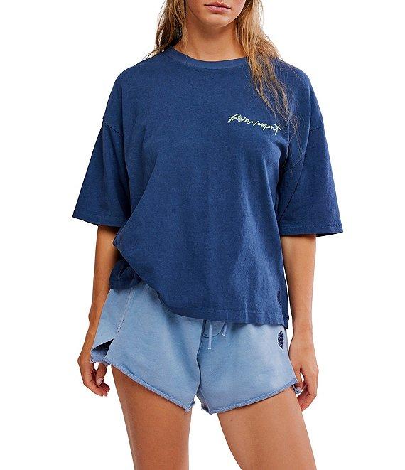 FP Movement Logo Crew Neck Short Sleeve Tackle Tee Product Image