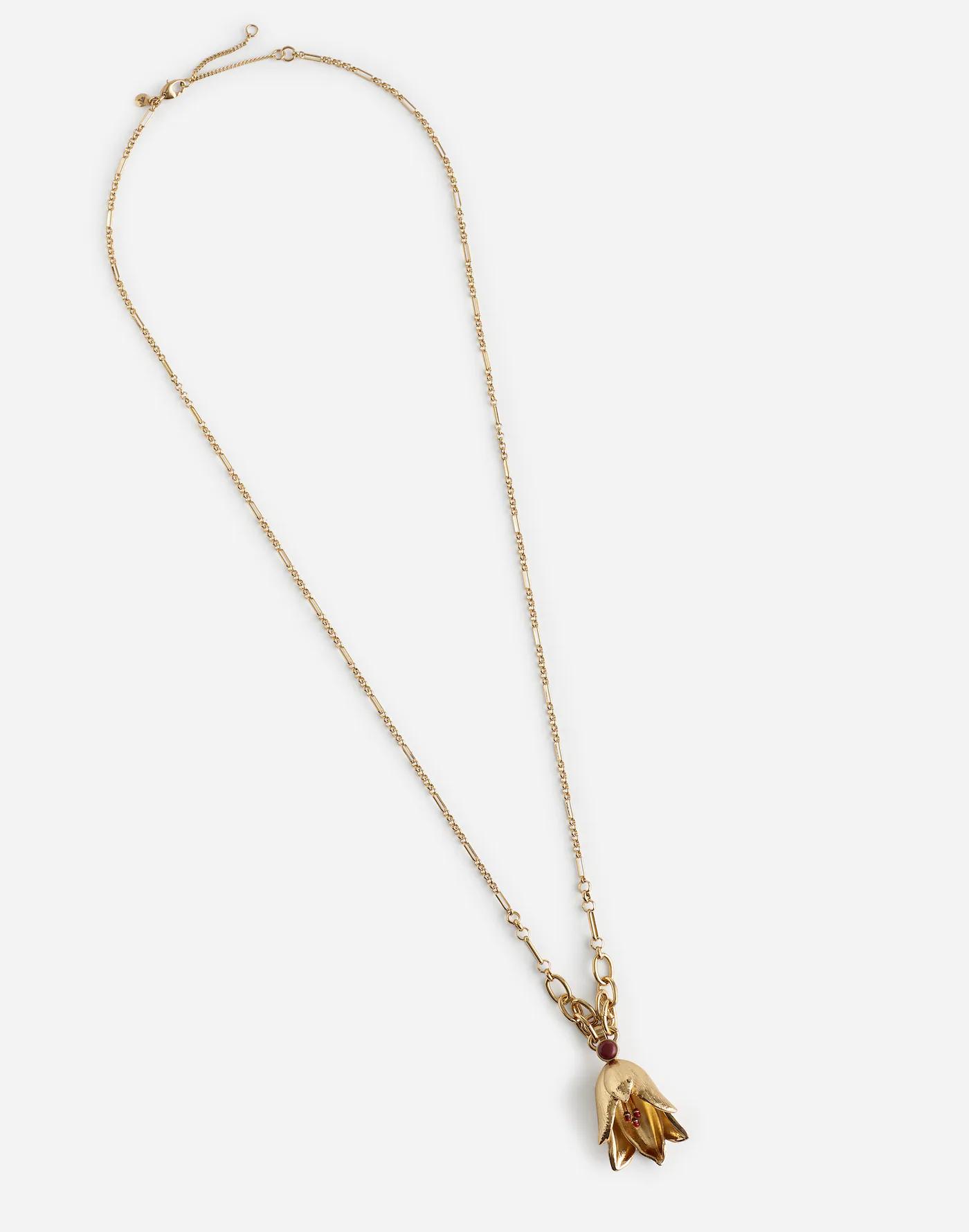 Semiprecious Lily Long Necklace Product Image