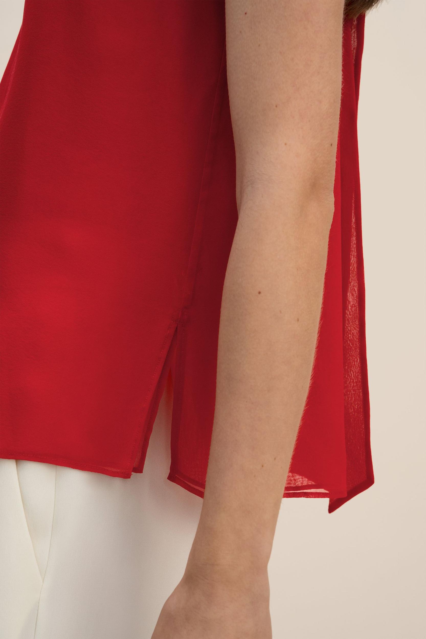 LILYSILK Silk Blouse Women Halter Neck Lily White 4 Product Image