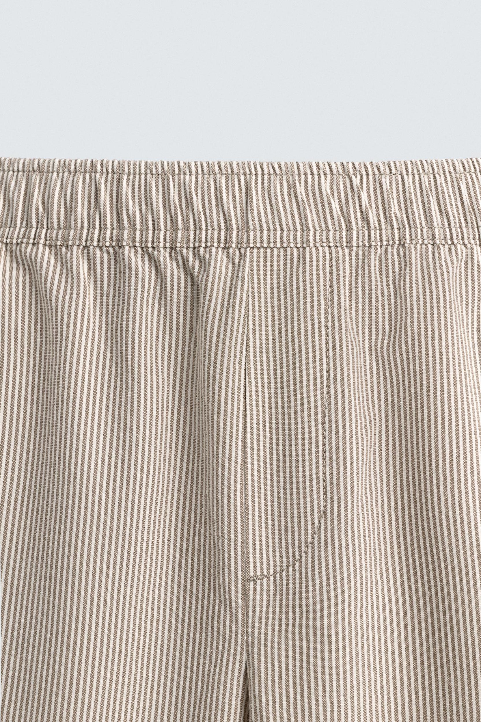 RELAXED FIT STRIPE PANTS Product Image