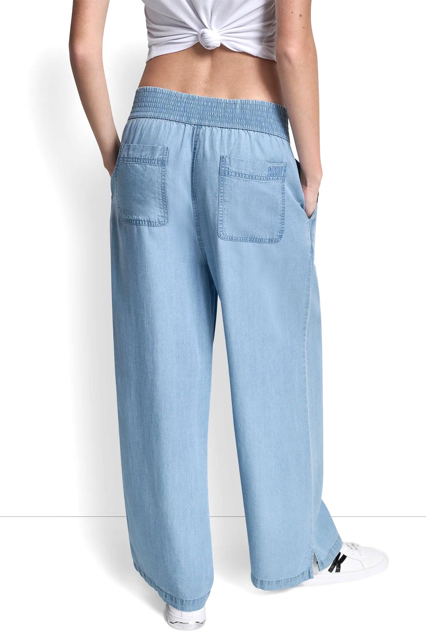 WIDE LEG PULL-ON PANT Product Image