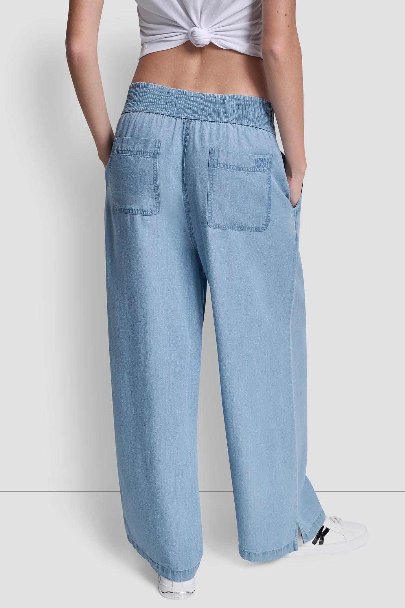 WIDE LEG PULL-ON PANT Product Image