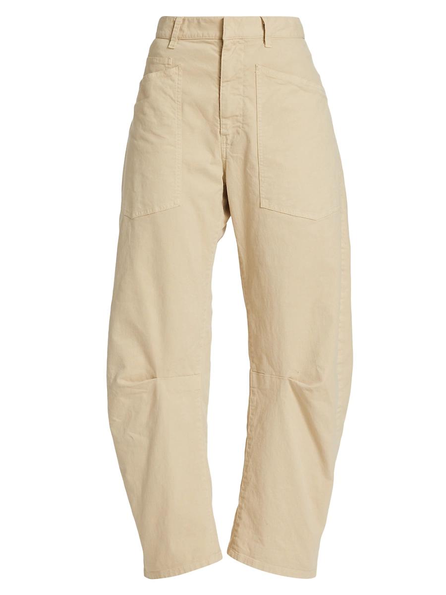 Womens Shon Cotton Twill Pants Size 0 Product Image