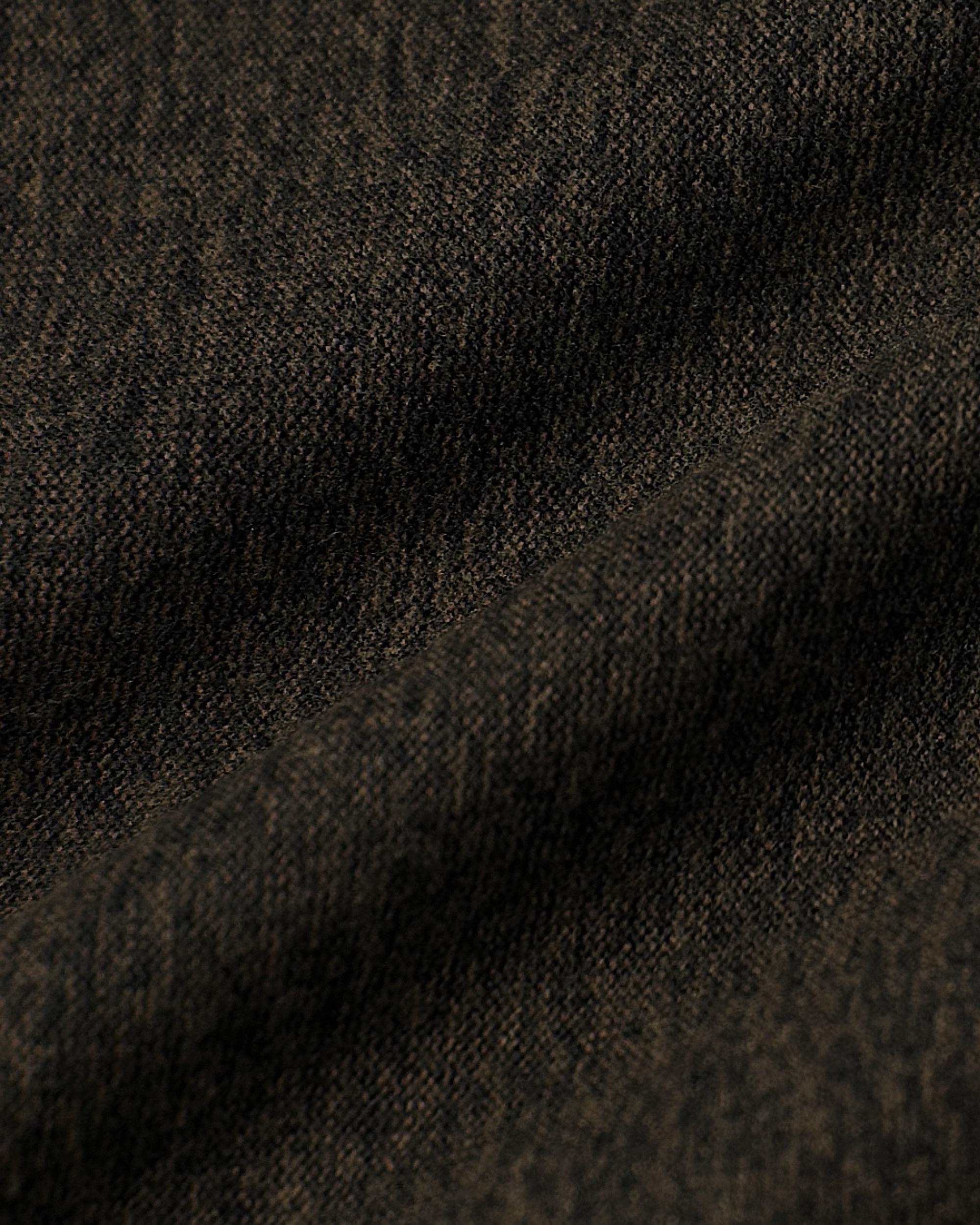 Dark Heather Cocoa Active Crew Neck Tee Product Image