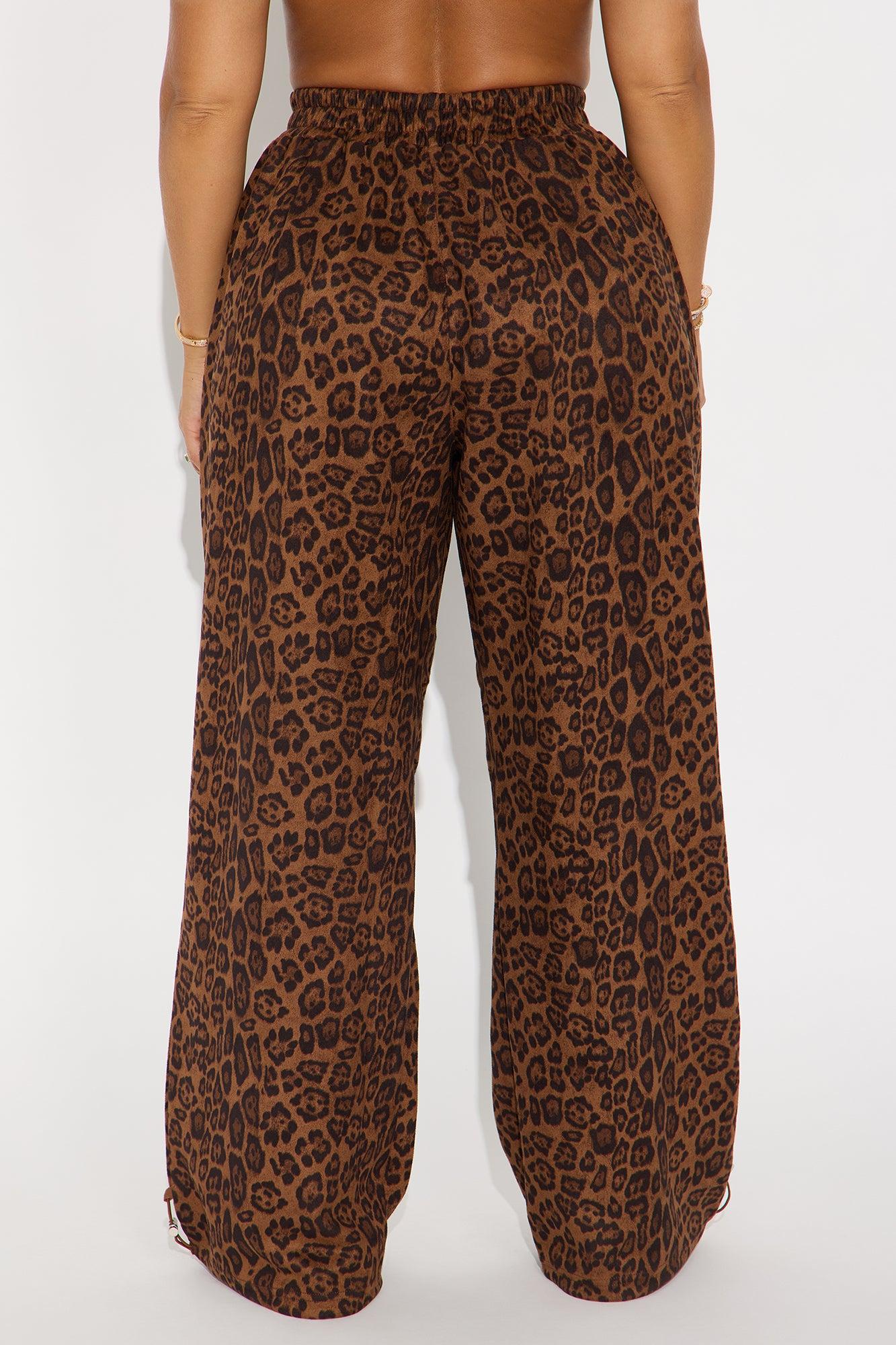 Exotic Taste Leopard Jogger Pant - Leopard Female Product Image
